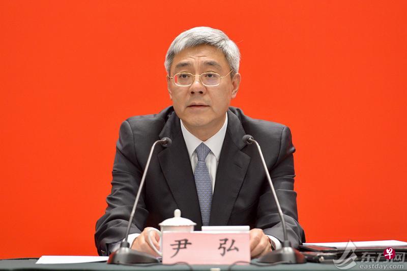 中共上海市委原副书记尹弘将出任河南省长。(互联网) 中共上海市委原副书记尹弘将出任河南省长。(互联网)