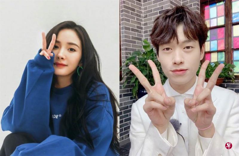 杨幂(左)和魏大勋疯传热恋已久。(互联网) 杨幂(左)和魏大勋疯传热恋已久。(互联网)