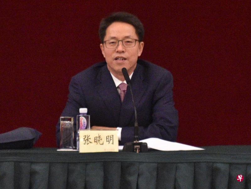 国务院港澳办主任张晓明。(互联网) 国务院港澳办主任张晓明。(互联网)