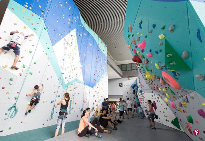 今年《联合早报》“字述一年”年度汉字将在淡滨尼天地的The Rock School攀岩设施揭晓。(取自The Rock School面簿) 今年《联合早报》“字述一年”年度汉字将在淡滨尼天地的The Rock School攀岩设施揭晓。(取自The Rock School面簿)