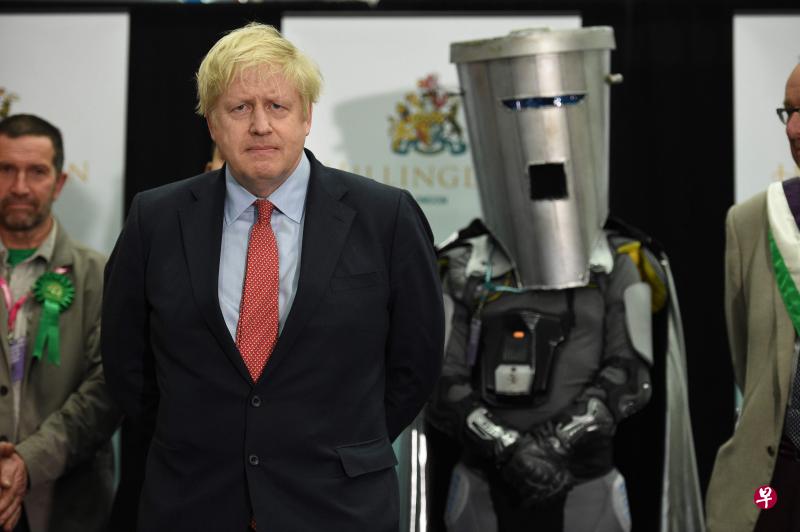 约翰逊说,英国人民已授权保守党带领英国脱离欧盟,并把全国团结起来。(法新社) 约翰逊说,英国人民已授权保守党带领英国脱离欧盟,并把全国团结起来。(法新社)