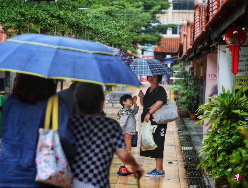 新加坡年底吹东北风,雨带飘过岛国上方,本月首两周的降雨量预计会比较高。(严宣融摄) 新加坡年底吹东北风,雨带飘过岛国上方,本月首两周的降雨量预计会比较高。(严宣融摄)