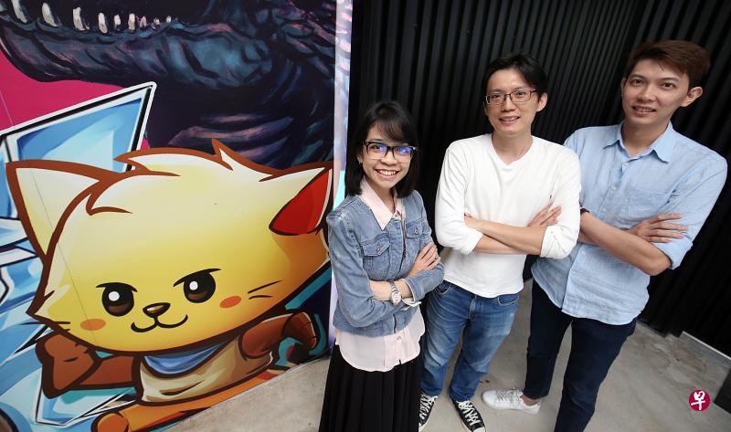 独立游戏制作的门槛随着竞争而拉高,本地制作要求存,除了需要创意,还须确保可持续性。左起:塞雅兹、黄良伟、何建扬。 独立游戏制作的门槛随着竞争而拉高,本地制作要求存,除了需要创意,还须确保可持续性。左起:塞雅兹、黄良伟、何建扬。