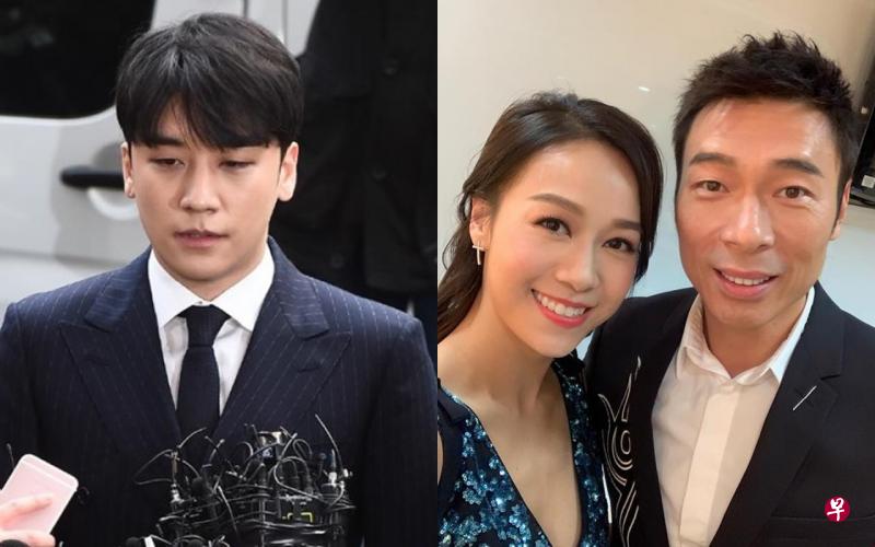 左图:胜利夜店涉吸毒和性招待,警方调查后称没有证据,引民众不满。右图:黄心颖和许志安事业及形象跌到谷底。(互联网) 左图:胜利夜店涉吸毒和性招待,警方调查后称没有证据,引民众不满。右图:黄心颖和许志安事业及形象跌到谷底。(互联网)