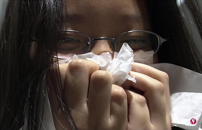 冷天气,易流鼻涕。(档案照) 冷天气,易流鼻涕。(档案照)