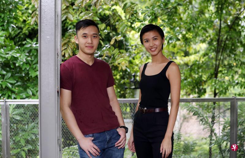 关心气候危机的年轻人莫勇杰(左)和何启欣是来届大选“首投族”,他们希望新一代的国家领导人能正视环境议题,同时采取更果断的行动,对抗气候暖化。(饶进礼摄) 关心气候危机的年轻人莫勇杰(左)和何启欣是来届大选“首投族”,他们希望新一代的国家领导人能正视环境议题,同时采取更果断的行动,对抗气候暖化。(饶进礼摄)