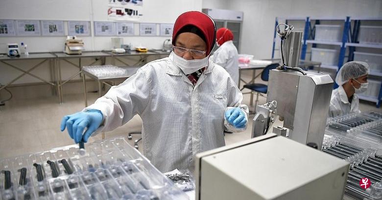 我国11月的制造业产值受电子业拖累，同比下滑9.3％，是四年来的最大跌幅。（档案照） 
