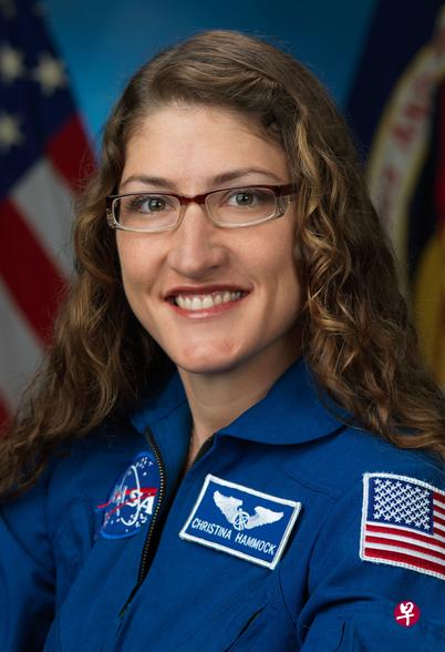 现年的科克40岁,在太空度过了近11个月,飞行时间是一般宇航员太空的两倍。(法新社) 现年的科克40岁,在太空度过了近11个月,飞行时间是一般宇航员太空的两倍。(法新社)