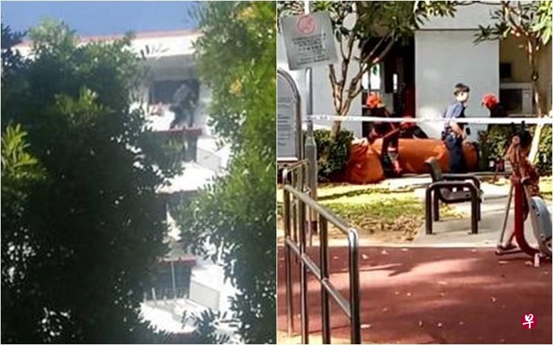 事件发生在马林台第15座组屋。(取自Stomp网站) 事件发生在马林台第15座组屋。(取自Stomp网站)