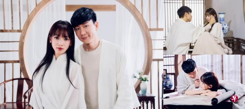 林俊杰(左图右)新歌MV,邀吴谨言担任女主角。(华纳图片) 林俊杰(左图右)新歌MV,邀吴谨言担任女主角。(华纳图片)