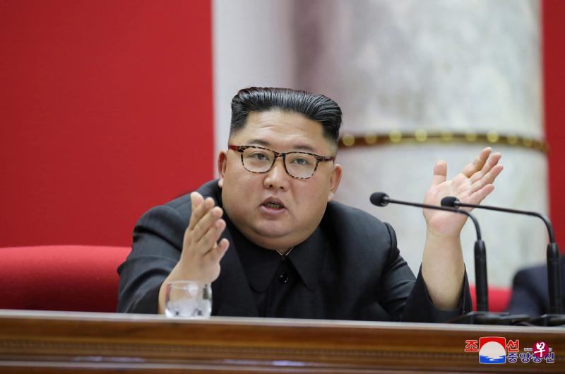 金正恩表明,朝鲜会继续核试验及试射导弹,并将推出全新的战略武器。(路透社) 金正恩表明,朝鲜会继续核试验及试射导弹,并将推出全新的战略武器。(路透社)