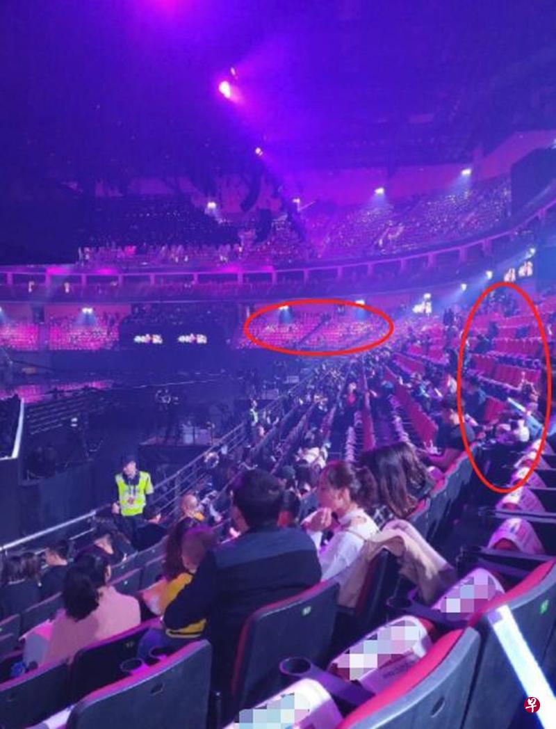 浙江卫视跨年现场。(互联网) 浙江卫视跨年现场。(互联网)