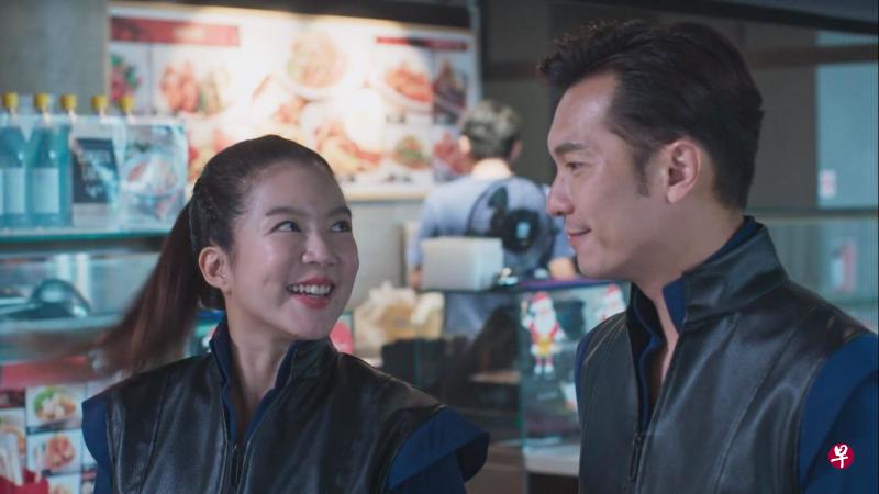 由瑞恩（左）与陈泓宇主演的《阴错阳差》题材新鲜有趣，登上2019年本地剧收视之冠。（档案照）