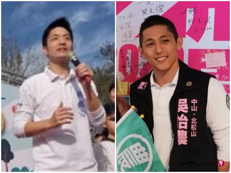 国民党“储君”蒋万安(左)。民进党“特战男神”吴怡农(右)。(温伟中摄) 国民党“储君”蒋万安(左)。民进党“特战男神”吴怡农(右)。(温伟中摄)