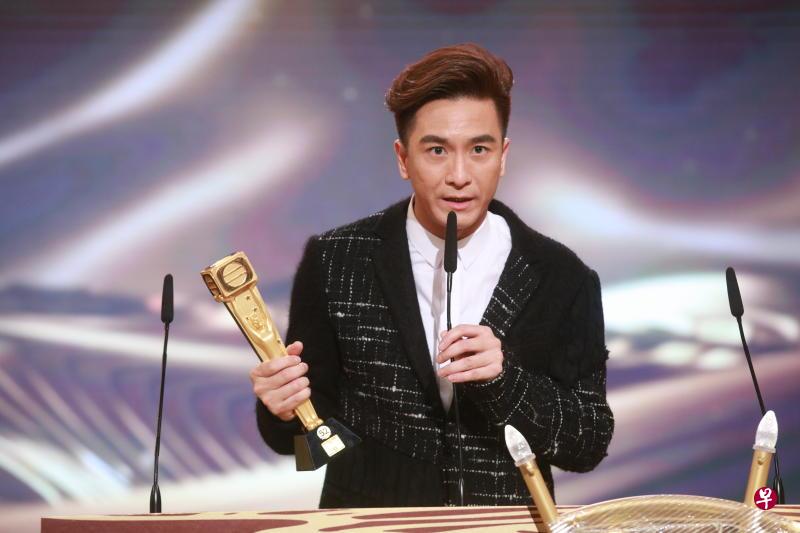 马国明说没想过自己会拿奖。 (图片:TVBI / 互联网 ) 马国明说没想过自己会拿奖。 (图片:TVBI / 互联网 )
