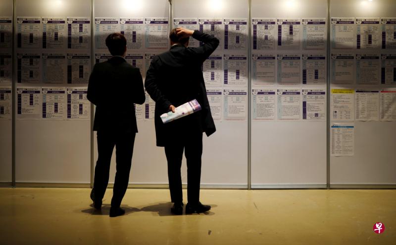 韩国2019年的失业率为3.8%,与2018年持平;就业率为60.9%,创22年来的新高。(路透社) 韩国2019年的失业率为3.8%,与2018年持平;就业率为60.9%,创22年来的新高。(路透社)