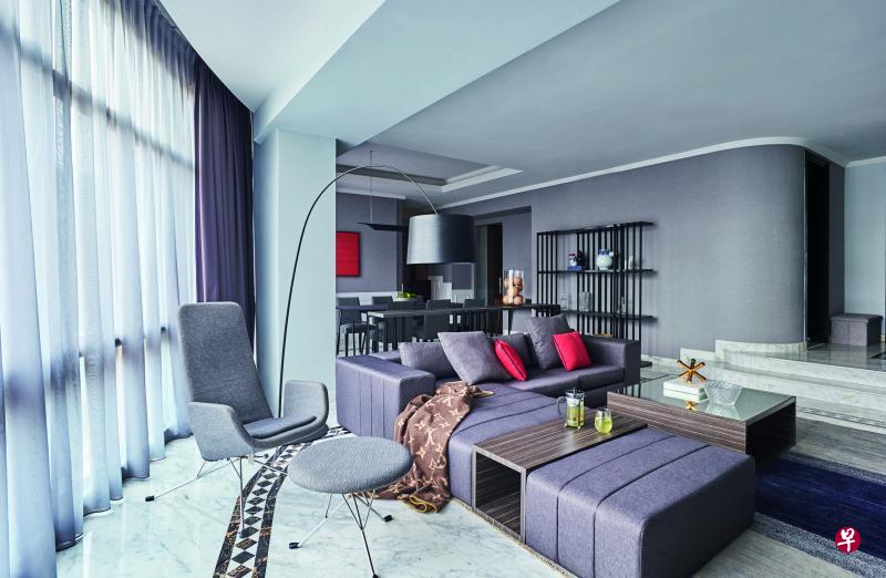 客厅中的家具可自如拆装组合,营造不同气质。(Home&Decor杂志提供) 客厅中的家具可自如拆装组合,营造不同气质。(Home&Decor杂志提供)