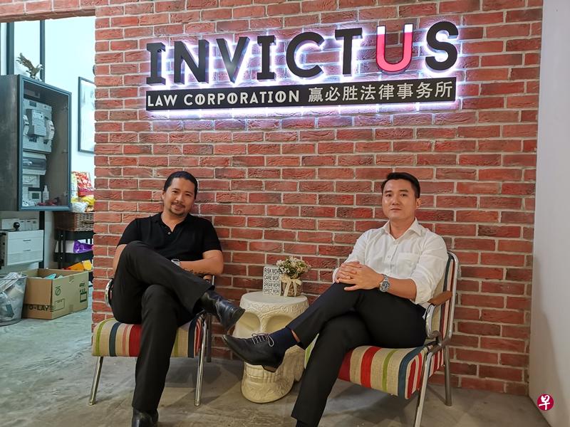 律师陈俊良(左)和陈道荣(右)。(李耀文摄) 律师陈俊良(左)和陈道荣(右)。(李耀文摄)