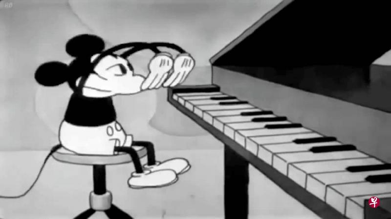 1929年上映的米老鼠影片《大剧院的房子》,首次让李斯特钢琴曲《匈牙利狂想曲第二号》在卡通片中亮相,引起广泛回响。(互联网) 1929年上映的米老鼠影片《大剧院的房子》,首次让李斯特钢琴曲《匈牙利狂想曲第二号》在卡通片中亮相,引起广泛回响。(互联网)