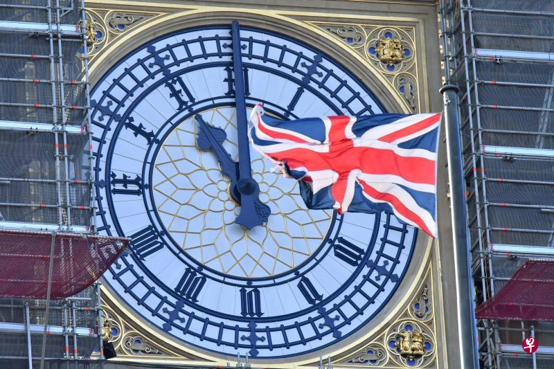 英国在激烈挣扎了三年后,终于在1月31日格林威治标准时间23时脱离了欧盟。(法新社) 英国在激烈挣扎了三年后,终于在1月31日格林威治标准时间23时脱离了欧盟。(法新社)