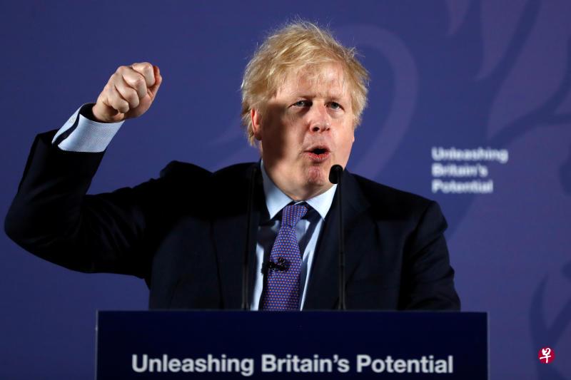 英国首相约翰逊。(路透社) 英国首相约翰逊。(路透社)