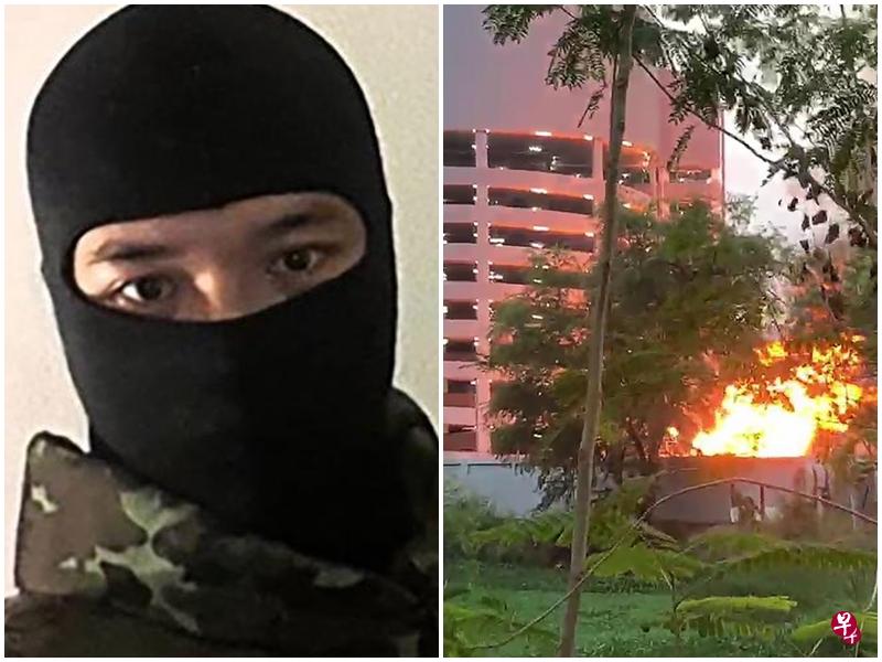 枪手名叫Jakrapanth Thomma,目前仍不清楚他干案的动机,他在进入商场前,还开枪引爆一个煤气筒。(法新社) 枪手名叫Jakrapanth Thomma,目前仍不清楚他干案的动机,他在进入商场前,还开枪引爆一个煤气筒。(法新社)