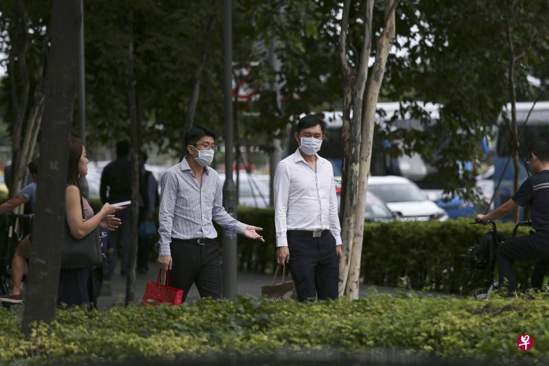 受冠病疫情影响,新加坡政府已把全年经济增长率预测下调一个百分点至-0.5%至1.5%。(彭博社) 受冠病疫情影响,新加坡政府已把全年经济增长率预测下调一个百分点至-0.5%至1.5%。(彭博社)