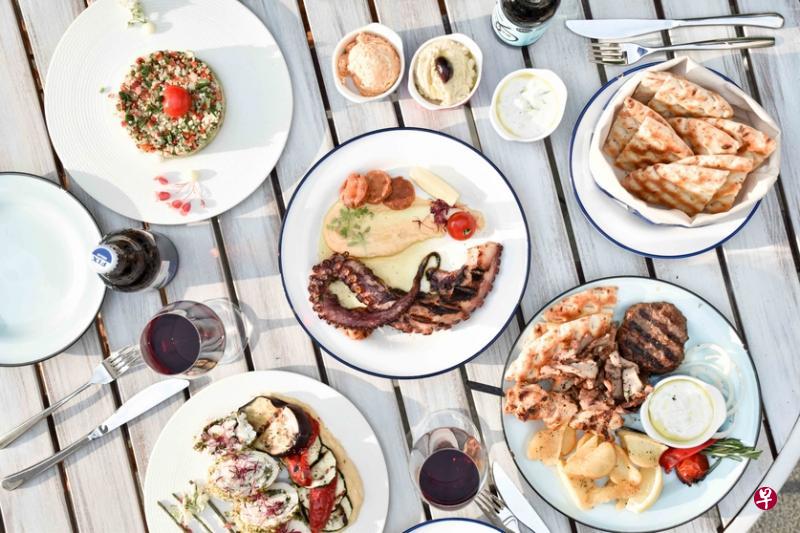 Zorba The Greek Taverna主打希腊料理。(餐馆提供) Zorba The Greek Taverna主打希腊料理。(餐馆提供)