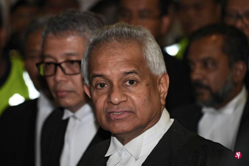 马来西亚总检察长汤米托马斯今天(2月28日)证实,他已向过渡首相马哈迪呈辞。(法新社) 马来西亚总检察长汤米托马斯今天(2月28日)证实,他已向过渡首相马哈迪呈辞。(法新社)