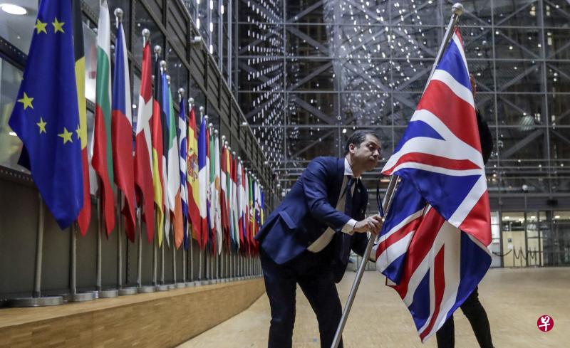 英国在1月底同欧洲联盟正式分手后进入过渡期。(法新社) 英国在1月底同欧洲联盟正式分手后进入过渡期。(法新社)
