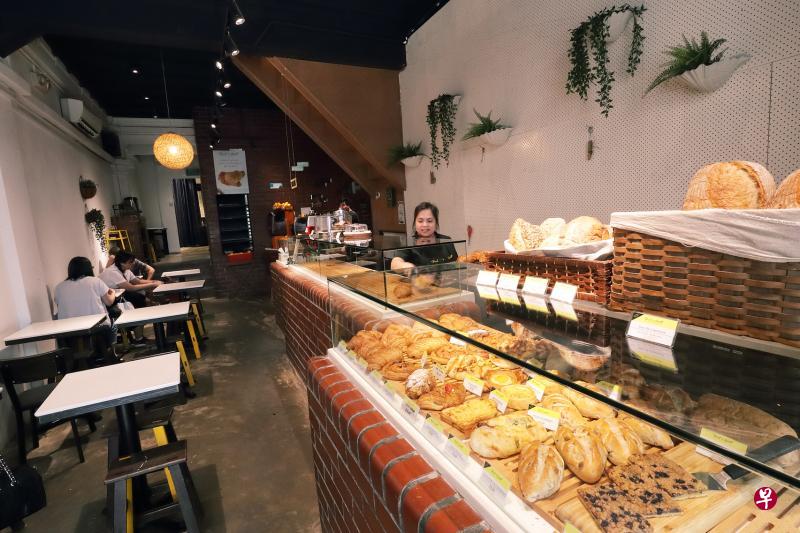 Bread & Hearth面包咖啡馆有多种烘焙食品。 Bread & Hearth面包咖啡馆有多种烘焙食品。