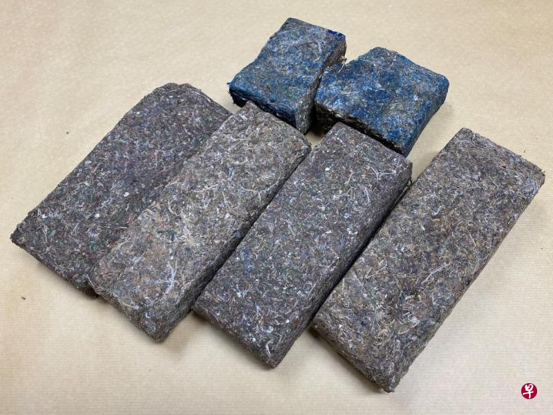 一名马来西亚籍24岁男子涉嫌将超过2公斤大麻走私进入我国被捕，目前中央肃毒局正对案件展开调查。（中央肃毒局提供） 