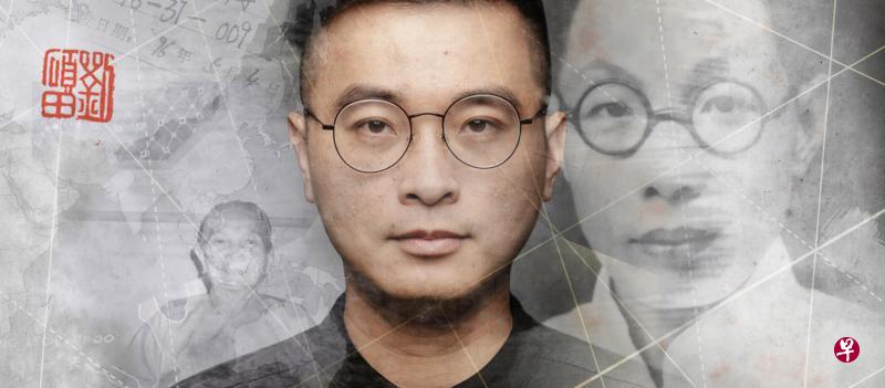 《大国民》从祖孙二人的角度,来看一段历史沿革和社会变迁,图为刘晓义及其祖父(右)的图像。(主办单位提供) 《大国民》从祖孙二人的角度,来看一段历史沿革和社会变迁,图为刘晓义及其祖父(右)的图像。(主办单位提供)