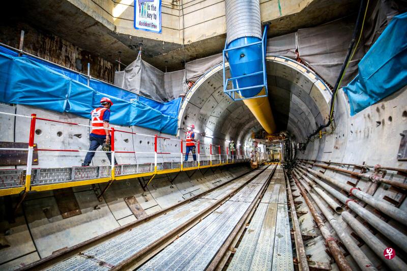 这条长7. 3公里的延长线将建有四个地铁站,预计2022年动工建造,约2031年落成。(叶振忠摄) 这条长7. 3公里的延长线将建有四个地铁站,预计2022年动工建造,约2031年落成。(叶振忠摄)