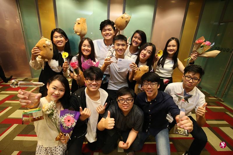 2017年“新空下”大决赛优胜者合照。(周柏荣摄) 2017年“新空下”大决赛优胜者合照。(周柏荣摄)