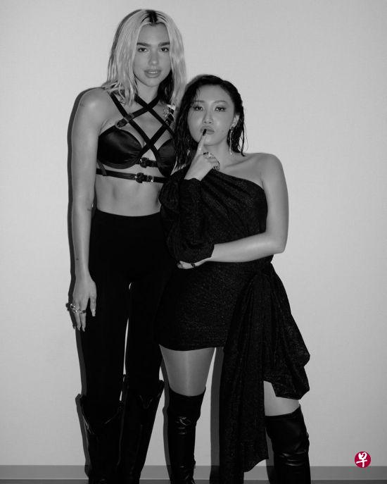 MAMAMOO华莎将以Featuring Artist的身份参与Dua Lipa的新曲。(图/华莎SNS) MAMAMOO华莎将以Featuring Artist的身份参与Dua Lipa的新曲。(图/华莎SNS)