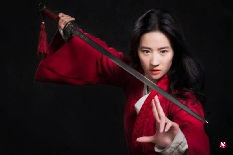 刘亦菲《花木兰》演出花木兰。(档案照片) 刘亦菲《花木兰》演出花木兰。(档案照片)