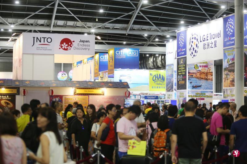 原定今年2月下旬举办,后因疫情展延至5月的全国旅行社协会旅游展,主办方在征询所有参展商的意见后,宣布取消。(档案照片) 原定今年2月下旬举办,后因疫情展延至5月的全国旅行社协会旅游展,主办方在征询所有参展商的意见后,宣布取消。(档案照片)