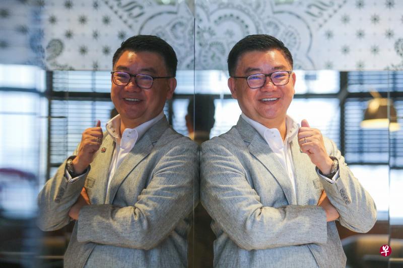 联昌银行新加坡首席执行官李明德:在数码时代,银行必须愿意挑战自己,摒弃传统的经营思维。(饶凯源摄) 联昌银行新加坡首席执行官李明德:在数码时代,银行必须愿意挑战自己,摒弃传统的经营思维。(饶凯源摄)