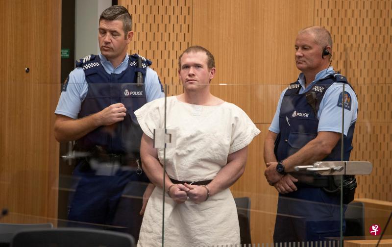 28岁澳大利亚籍嫌凶塔兰特(Brenton Harrison Tarrant)今早对92项罪名认罪。(路透社) 28岁澳大利亚籍嫌凶塔兰特(Brenton Harrison Tarrant)今早对92项罪名认罪。(路透社)