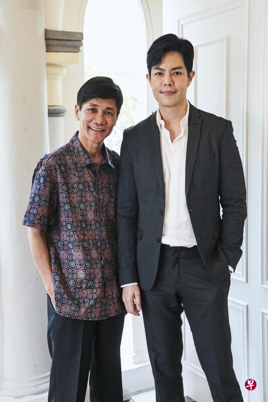 张耀栋与王雷《好世谋2》中演父子。(新传媒提供) 张耀栋与王雷《好世谋2》中演父子。(新传媒提供)