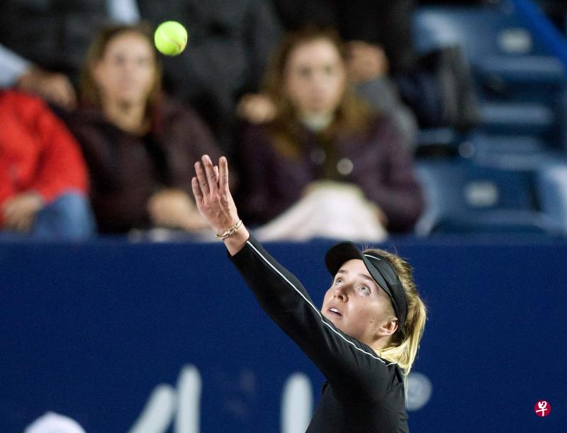 蒙特雷公开赛是因疫情停摆前举办的最后一项WTA比赛,乌克兰的叶林娜是当时的女单冠军。(法新社) 蒙特雷公开赛是因疫情停摆前举办的最后一项WTA比赛,乌克兰的叶林娜是当时的女单冠军。(法新社)