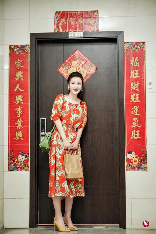 张萌在《安家》中的剧照。(受访者提供) 张萌在《安家》中的剧照。(受访者提供)