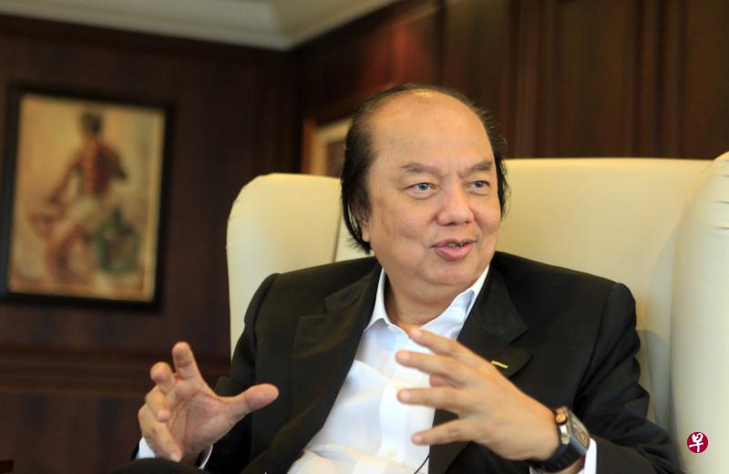 印尼国信集团创办人翁俊民说,即便不在前线,也可出钱出力。(档案照片) 印尼国信集团创办人翁俊民说,即便不在前线,也可出钱出力。(档案照片)