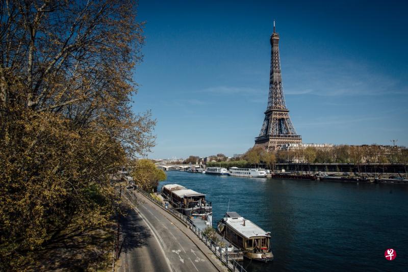 法国央行预测,今年首季经济萎缩约6%,去年第四季经济萎缩0.1%。由于连续两个季度经济负增长,法国经济已陷入衰退。(彭博社) 法国央行预测,今年首季经济萎缩约6%,去年第四季经济萎缩0.1%。由于连续两个季度经济负增长,法国经济已陷入衰退。(彭博社)