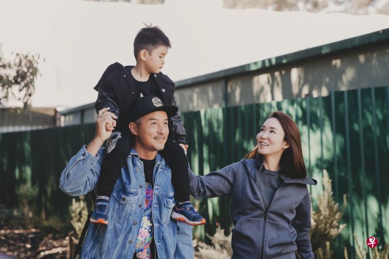 李铭顺一家三口幸福美满。(凯渥提供) 李铭顺一家三口幸福美满。(凯渥提供)
