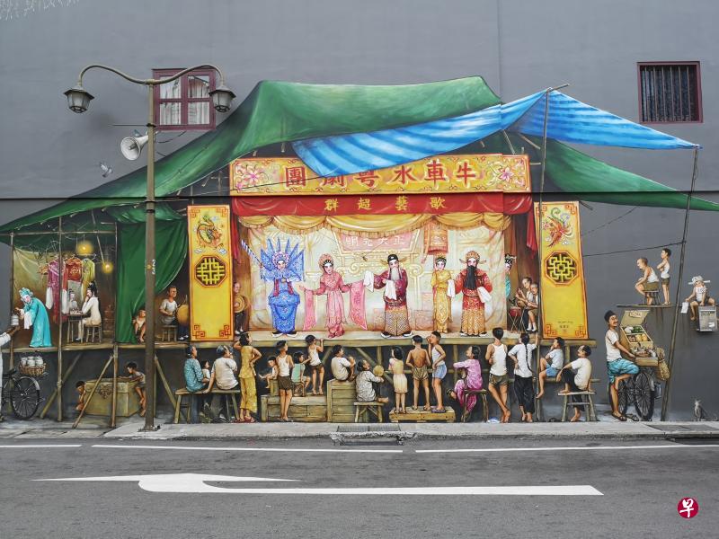 《做大戏》(作者摄) 《做大戏》(作者摄)