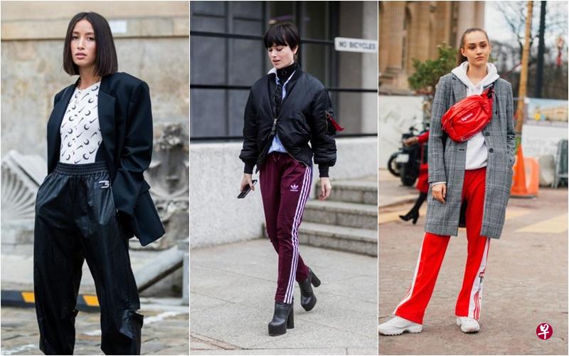 轻盈舒适的运动裤可说是街头潮人的标配。 轻盈舒适的运动裤可说是街头潮人的标配。