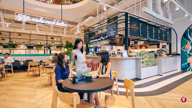 共享办公空间业者在疫情暴发期间收到更多企业询问。图为JustCo位于市区的共享办公处。(JustCo提供) 共享办公空间业者在疫情暴发期间收到更多企业询问。图为JustCo位于市区的共享办公处。(JustCo提供)