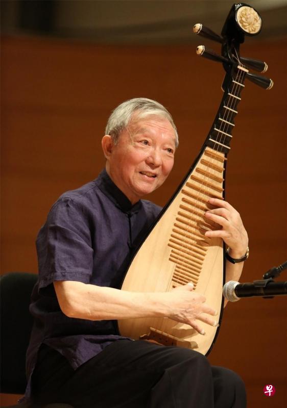 中国资深琵琶艺术家刘德海11日下午在北京病逝。(互联网) 中国资深琵琶艺术家刘德海11日下午在北京病逝。(互联网)